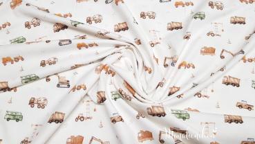 Aquarell Baufahrzeuge Jersey